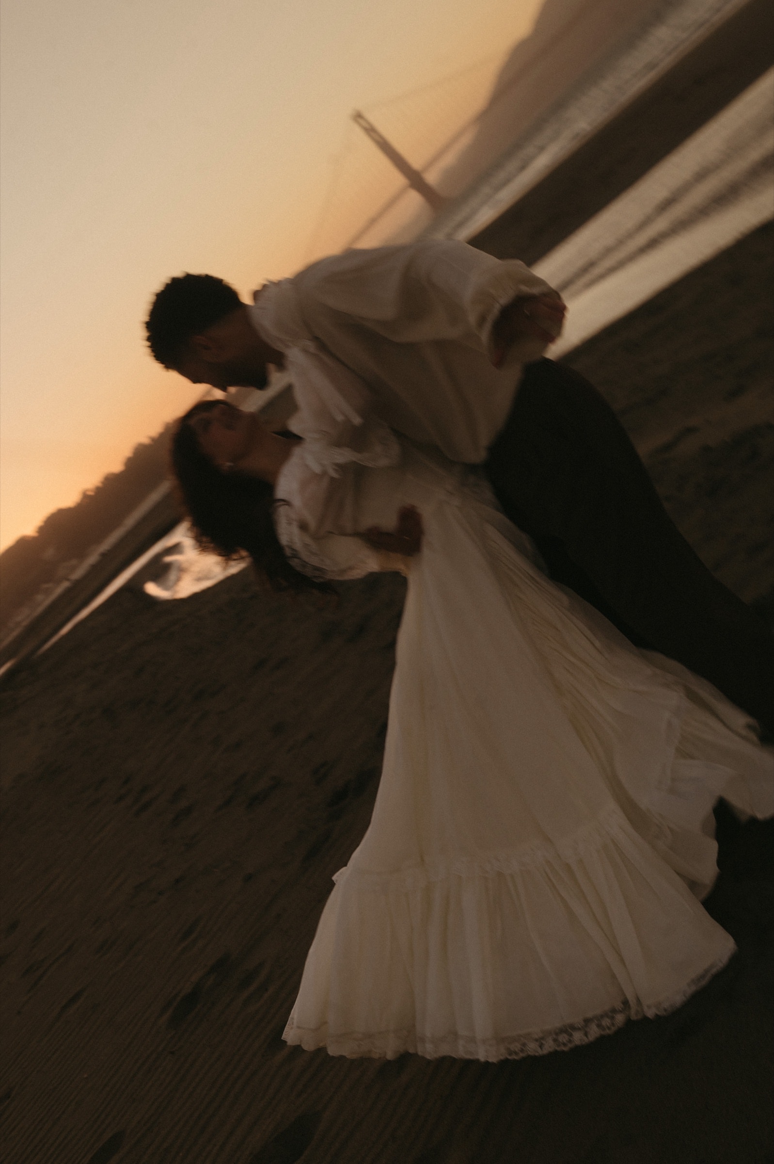 Berkeley and Robin at the Palace of Fine Arts, photographed by @mariefossphoto